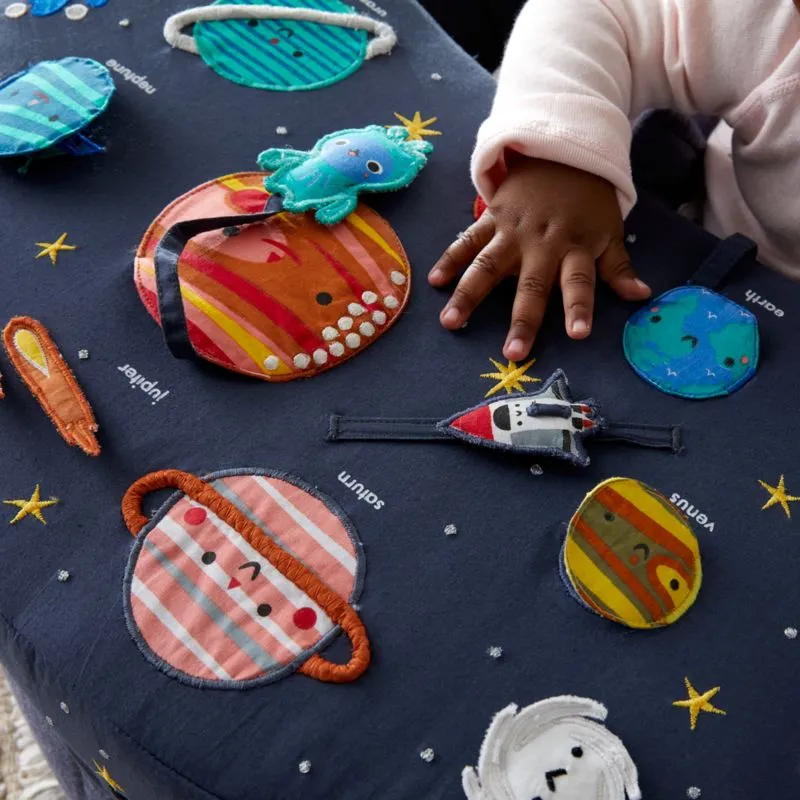 Crate&Barrel Deep Space Baby Activity Chair